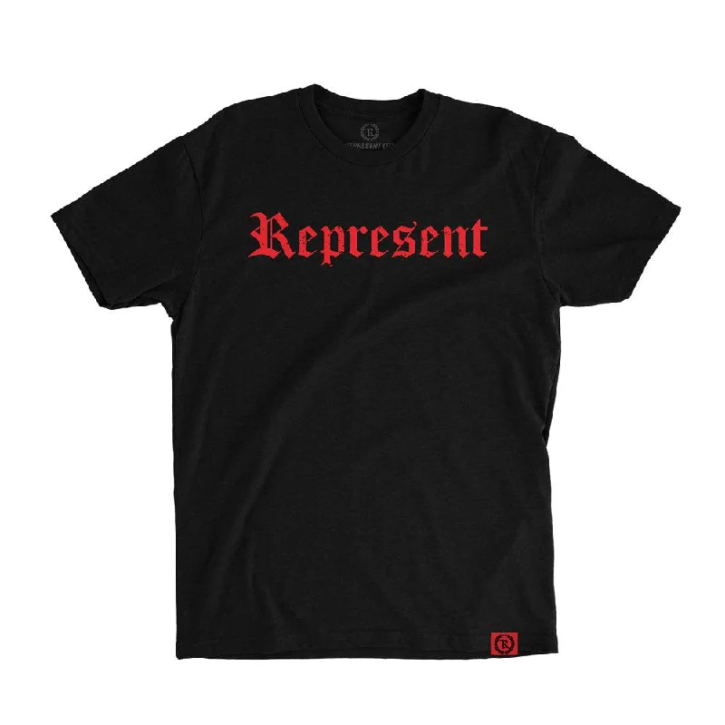 OG Classic Text Signature Tee [BLACK X RED]