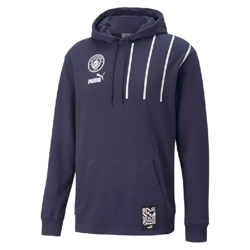 Unbeatable Prices PUMA Manchester City F.C CORE HOODIE-BLUE