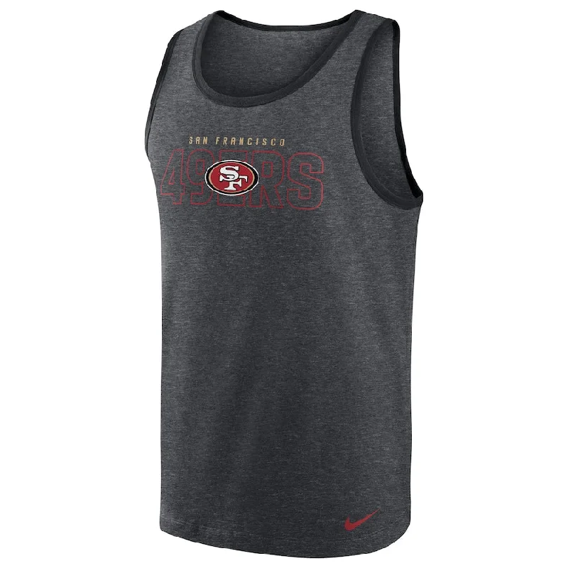 Weekend Savings Spree Nike Men's San Francisco 49ers Tri-Blend Tank Top