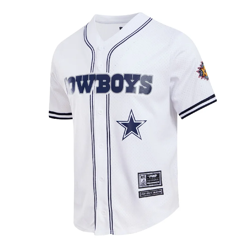 Now or Never PRO STANDARD DALLAS COWBOYS LOGO MESH BUTTON UP SHIRT
