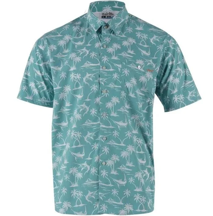 Flash Sale Salt Life Short Sleeve Men's Woven Shirts