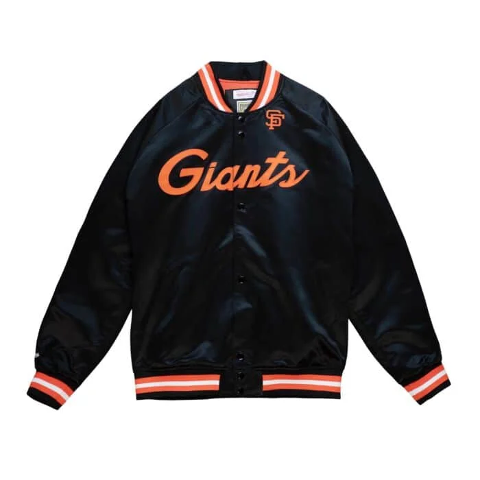 Deal of the Day Lightweight Satin Jacket San Francisco Giants