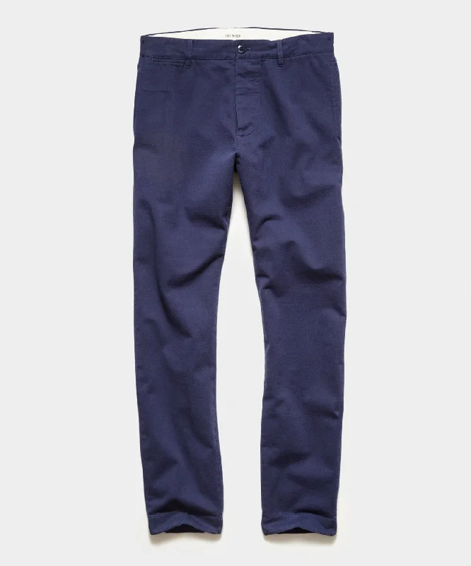 Weekend Deals That Please Japanese Selvedge Chino Pant in Navy