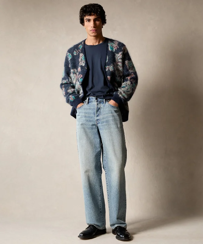 Special Discount Relaxed Selvedge Jean in Frosty Indigo Wash