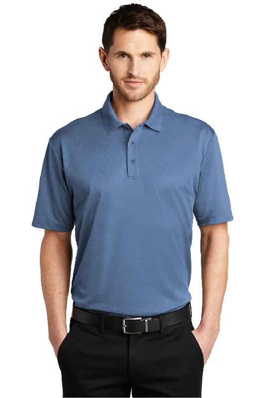 Exclusive Weekend Offers Inside Port Authority Mens Silk Touch Performance Moisture Wicking Short Sleeve Polo Shirt - Heather Moonlight Blue Exclusive Weekend Offers Inside Port Authority Mens Silk Touch Performance Moisture Wicking Short Sleeve Polo Shirt - Heather Moonlight Blue
