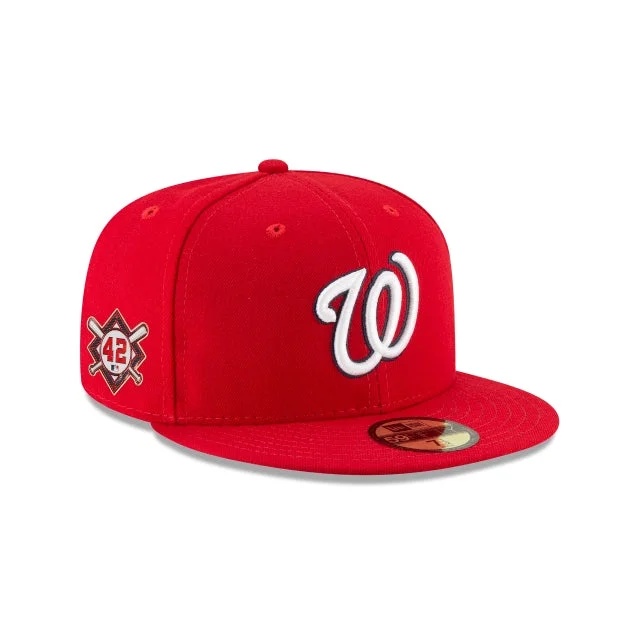 Amazing Value NEW ERA WASHINGTON NATIONALS JACKIE ROBINSON DAY 59FIFTY FITTED