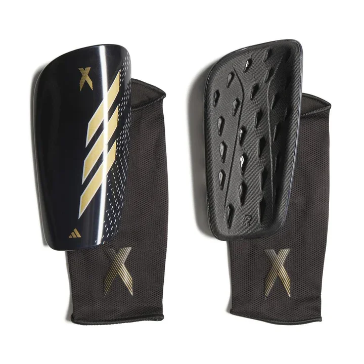 New Markdowns ADIDAS X SG SLIP-IN SHINGUARDS-Black/Night Grey/Matte Gold