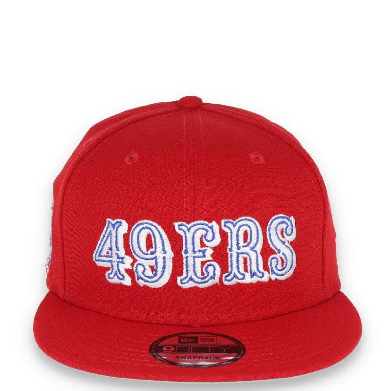 Members Only SAN FRANCISCO 49ERS 40TH ANNIVERSARY SIDE PATCH NEW ERA 9FIFTY SNAPBACK-RED Members Only SAN FRANCISCO 49ERS 40TH ANNIVERSARY SIDE PATCH NEW ERA 9FIFTY SNAPBACK-RED