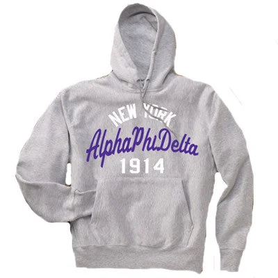 Clearance Sale Fraternity State and Date Printed Hoody - Gildan 18500 - CAD