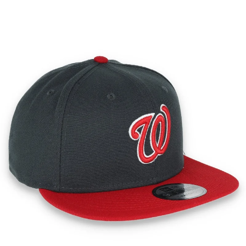 Limited Time New Era Washington Nationals 2-Tone Color Pack 9FIFTY Snapback Hat - Grey/Scarlet Limited Time New Era Washington Nationals 2-Tone Color Pack 9FIFTY Snapback Hat - Grey/Scarlet
