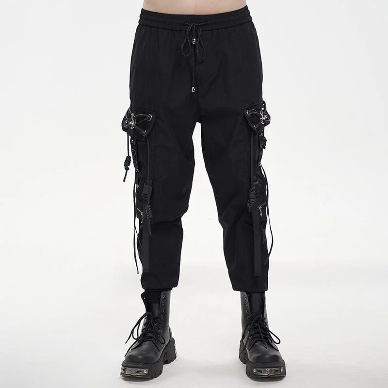 Instant Savings Men's Punk Cargo Pants