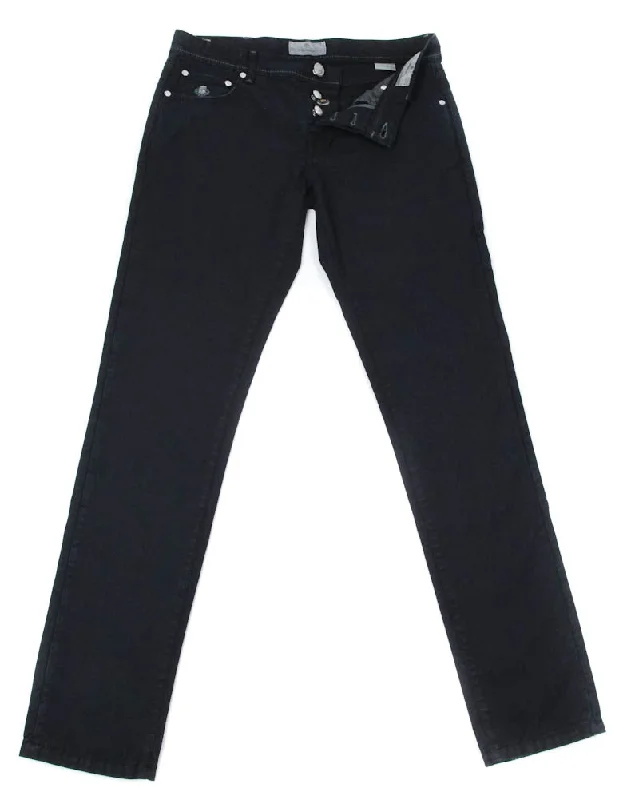 Weekend-Only Price Drops Luigi Borrelli Midnight Navy Blue Pants - 33 US / 49 EU