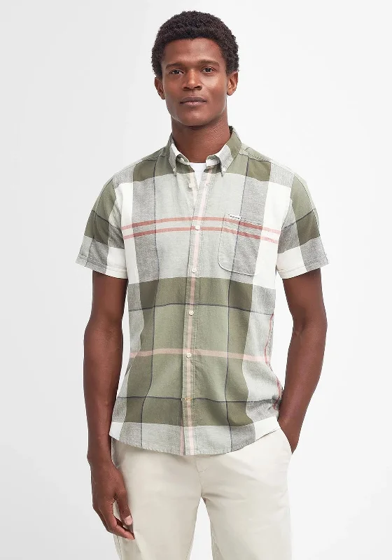 Exclusive Savings Barbour Douglas Tartan Shirt, Glenmore Olive