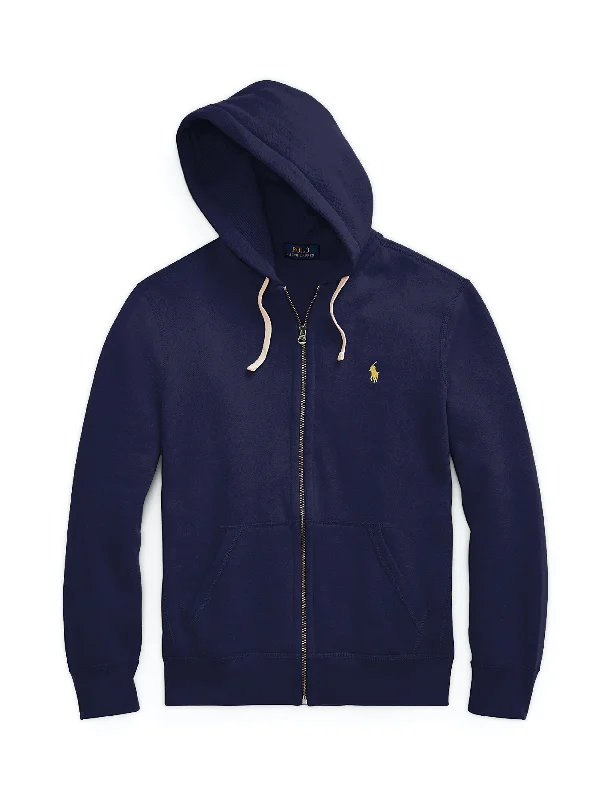 Weekend Discounts Worth Grabbing Polo Ralph Lauren Fleece Full-Zip Hoodie Navy