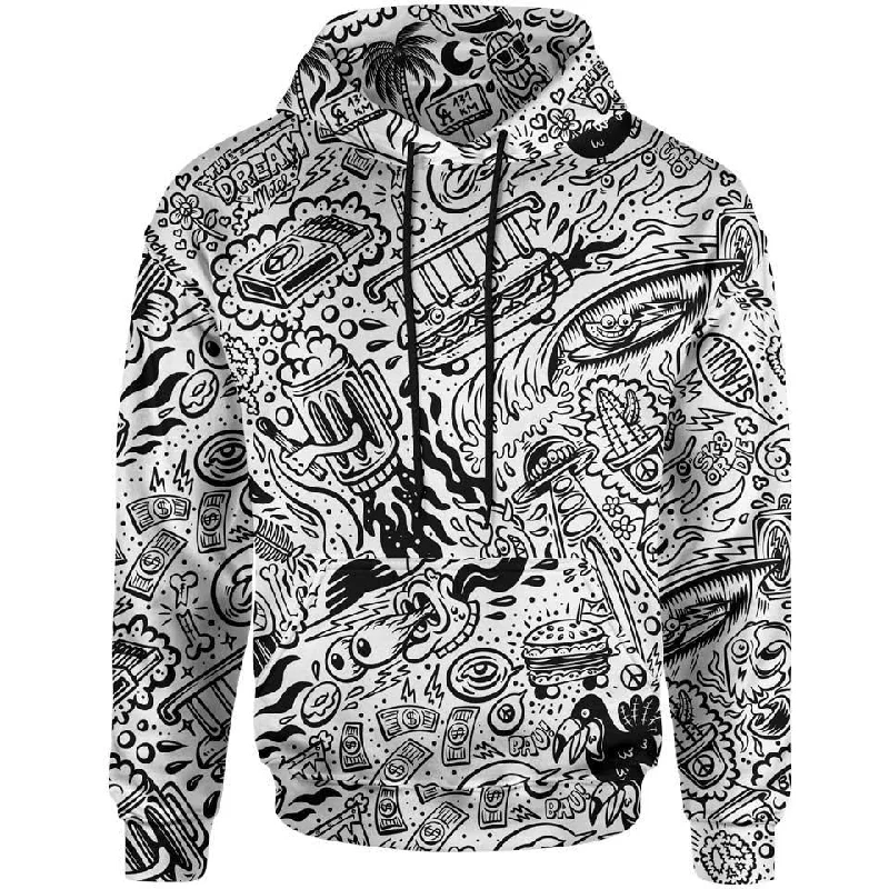 Joe Doodle Pullover Hoodie