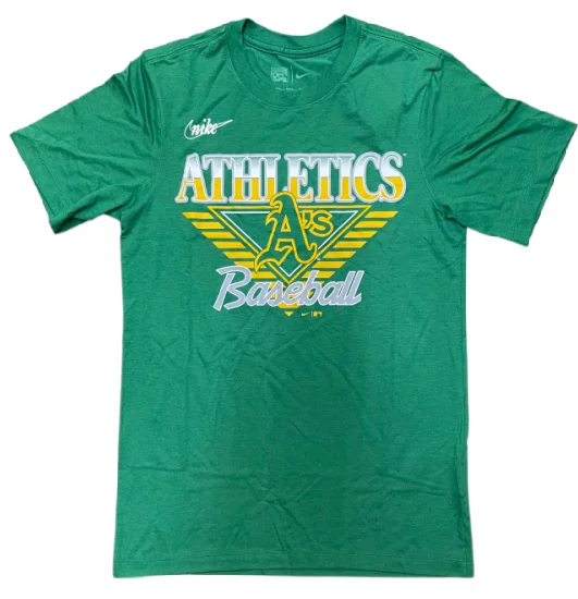 Flash Sale Nike Oakland Athletics Cooperstown Collection Rewind T-Shirt - Green