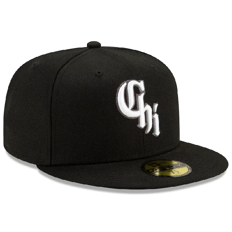 Last Chance New Era Chicago White Sox City Connect 59FIFTY Fitted Hat - Black