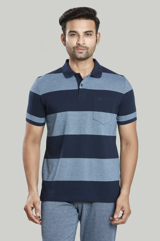 Weekend Savings Sensation Stripe Jacquard Polo