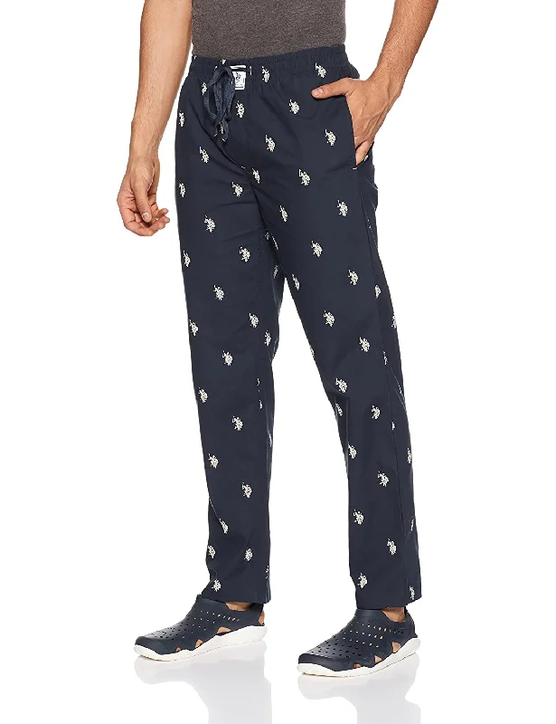 Exclusive Offers US Polo Dark Blue Pyjama Lower Night wear for Men