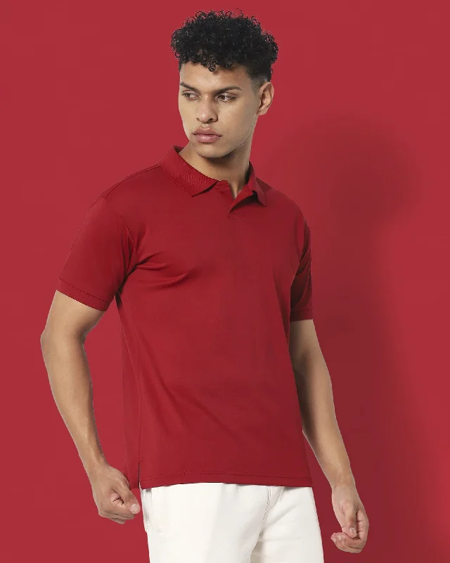 Swift Dry Polo : Maroon