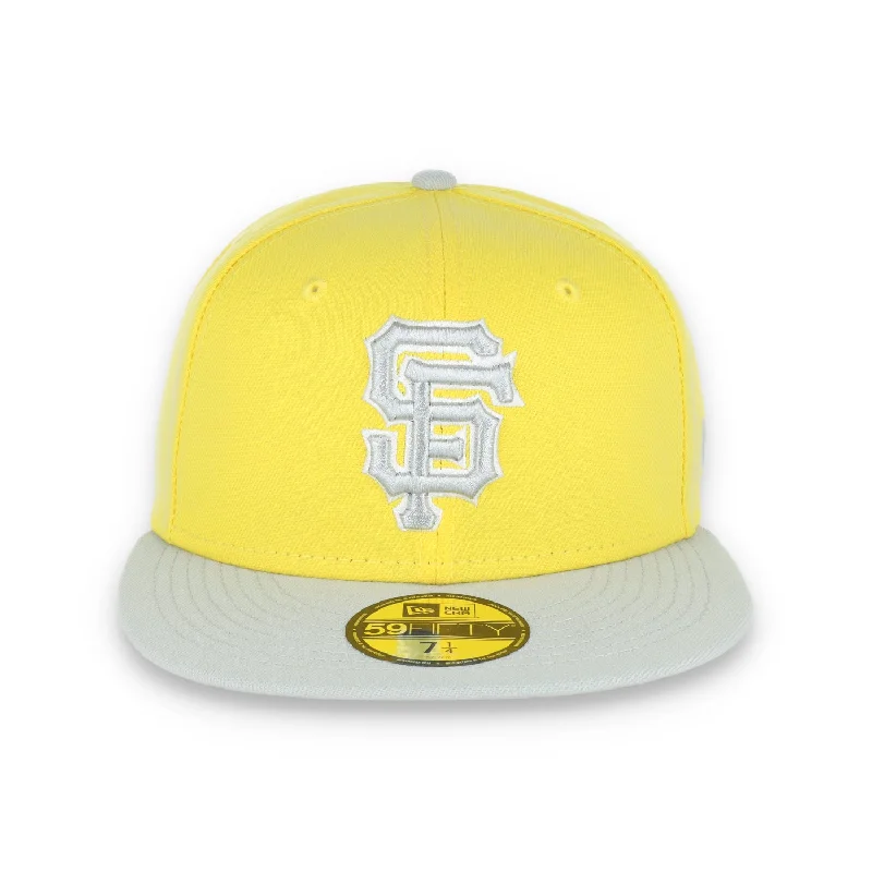 While Supplies Last NEW ERA SAN FRANCISCO GIANTS 59FIFTY COLOR PACK-YELLOW/GREY