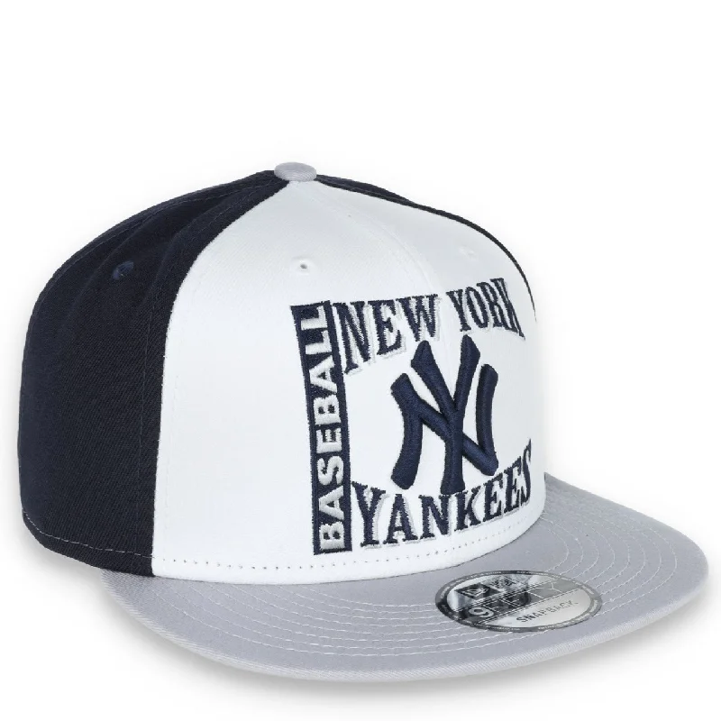 Midnight Sale New Era New York Yankee Retro Sport 9FIFTY Snapback Hat - White/Navy