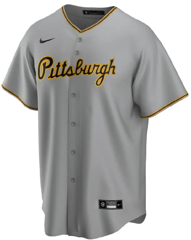 Flash Deals Men Pittsburg Pirates Jersey - Gray