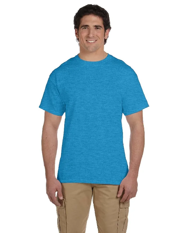 The Best Prices Fruit of the Loom 100% Cotton T-Shirt | Turquoise Hthr