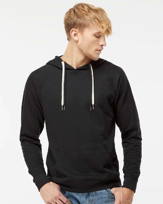 Lightweight Loopback Terry Hooded Sweatshirt