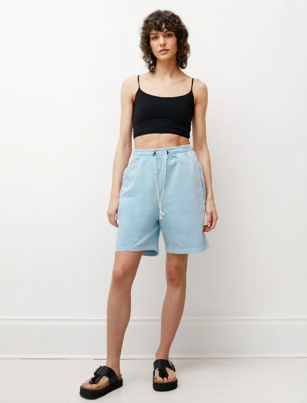 One-Day Only Grandpa Shorts Heavy Jersey Indigo Dye