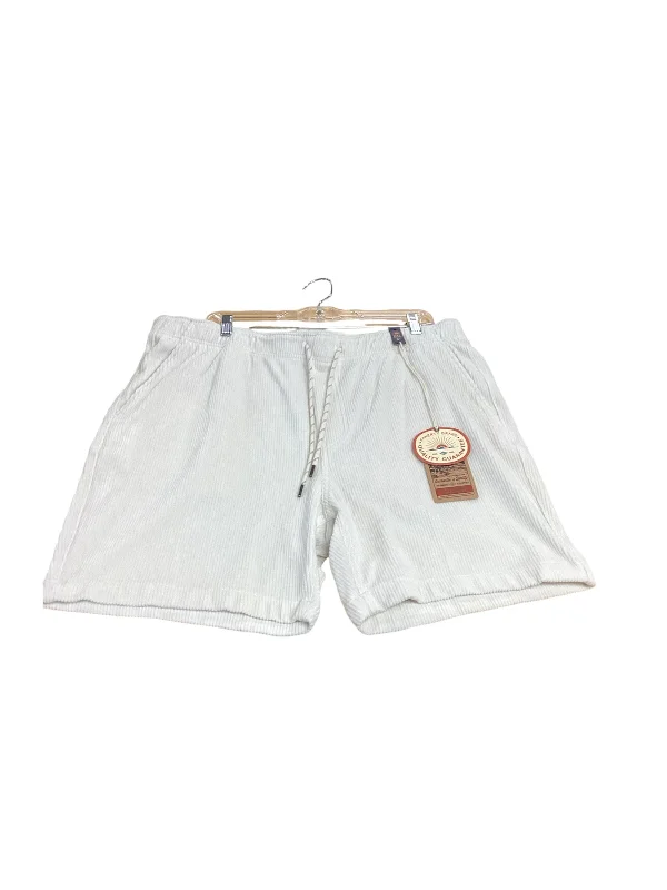 NWT Faherty Men's Short Cream XXL