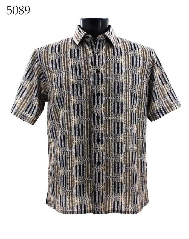 Price Slash Bassiri Short Sleeve Shirt 5089