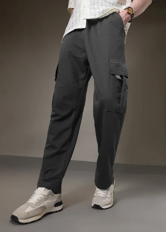 Shadow Grey Cargo Joggers