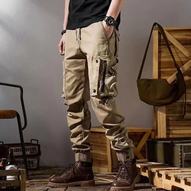 Can't Miss American Workwear Pants Men's Straight Functional Outdoor Tactics Casual Pants