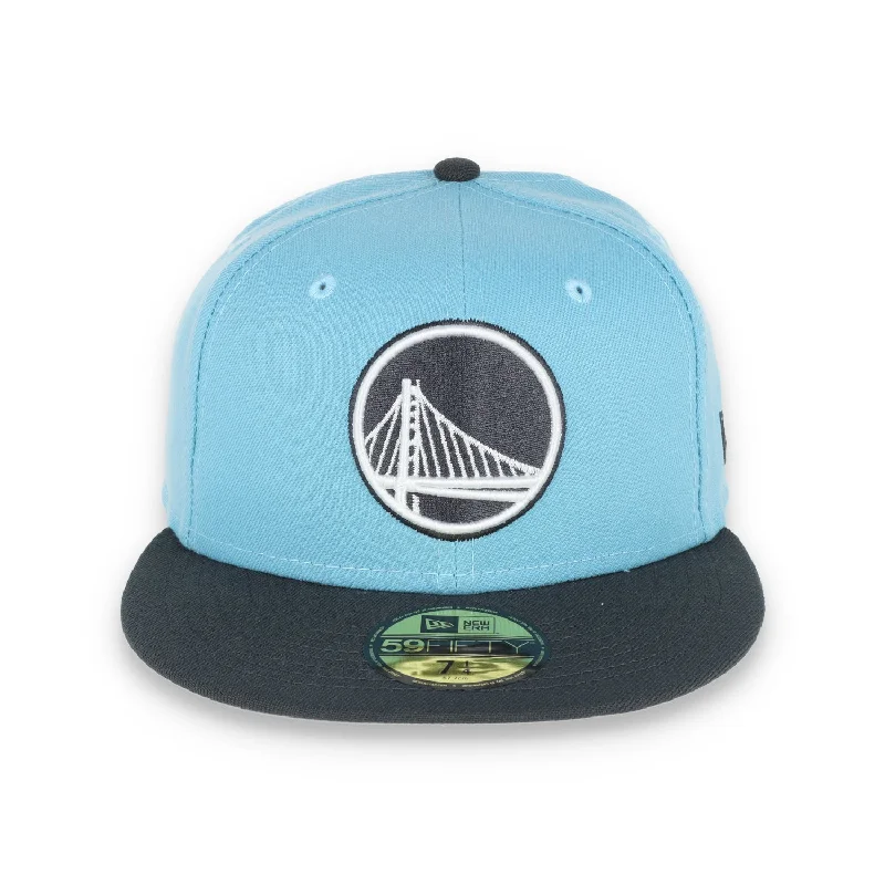 New Arrival NEW ERA GOLDEN STATE WARRIORS COLOR PACK 2TONE 59FIFTY FITTED HAT- BABYBLUE/GREY New Arrival NEW ERA GOLDEN STATE WARRIORS COLOR PACK 2TONE 59FIFTY FITTED HAT- BABYBLUE/GREY