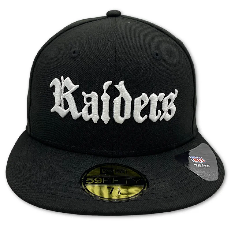 Stock Clearance NEW ERA LAS VEGAS RAIDERS SCAR GOTHIC BLK 59FIFTY FITTED HAT-BLACK/WHITE Stock Clearance NEW ERA LAS VEGAS RAIDERS SCAR GOTHIC BLK 59FIFTY FITTED HAT-BLACK/WHITE