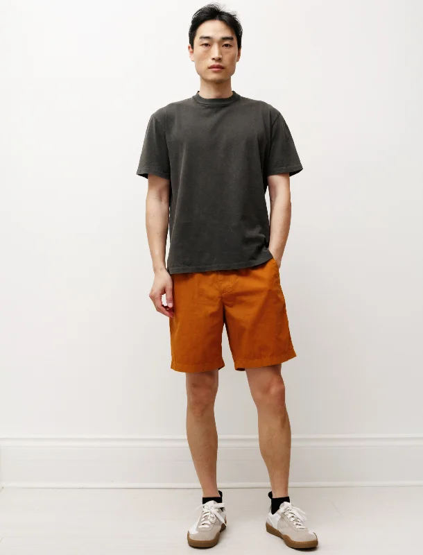 Super Discount Ezra Light Twill Shorts Orange