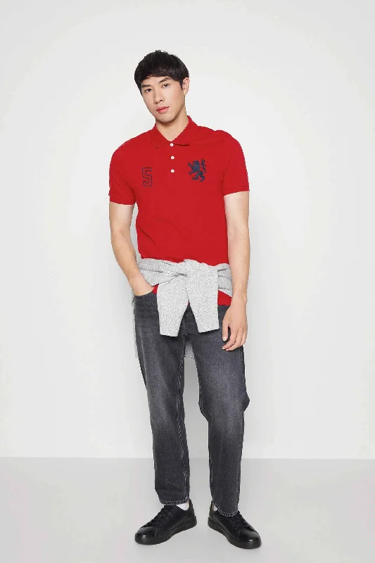 Your Weekend, Your Savings Polo Republica Men's PR Lion Logo & 5 Embroidered Polo Shirt Your Weekend, Your Savings Polo Republica Men's PR Lion Logo & 5 Embroidered Polo Shirt