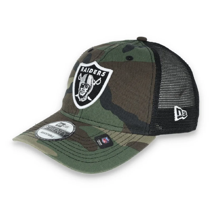 The Best Prices New Era Brand Las Vegas Raiders Trucker 9TWENTY Snapback Hat