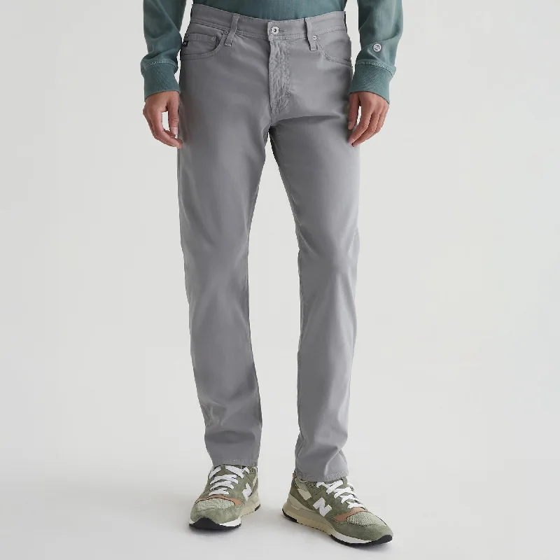 Inventory Reduction Aero Grey Sueded Tellis Modern Slim Fit Pants - AG Jeans