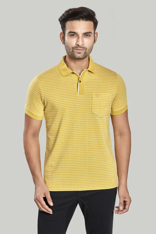 Jacquard Texture Polo