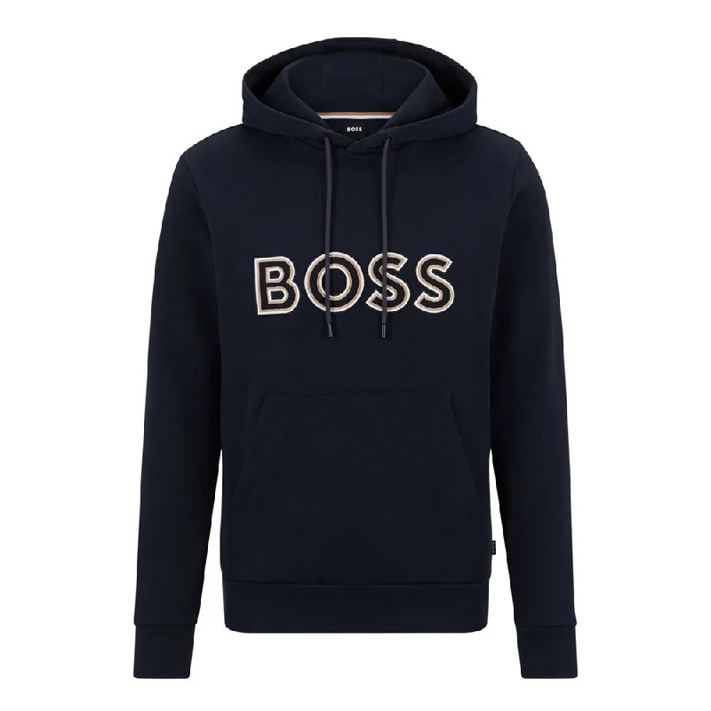Limited Supply Hugo Boss Seeger Hoodie Dk Blue