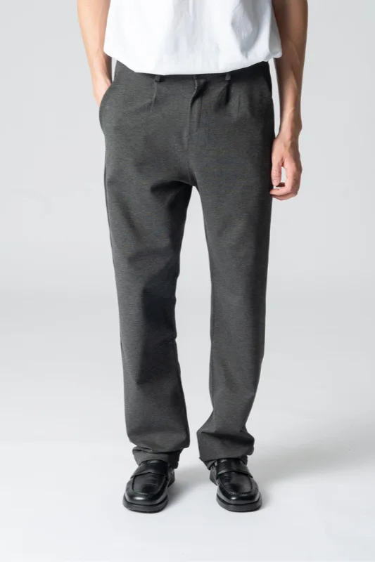 Weekend Steals Await Performance Pants Wide - Melange Grey