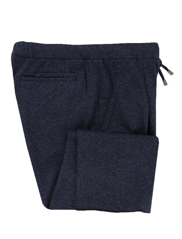 Weekend Bargains to Relish Mandelli Navy Blue Pants