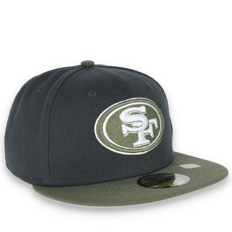 Crazy Deals NEW ERA SAN FRANCISCO 49ERS 59FIFTY COLOR PACK FITTED -GREY/OLIVE