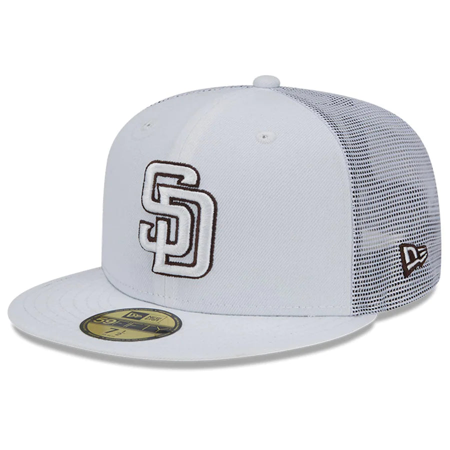 Stock Up and Save San Diego Padres New Era 2022 Batting Practice 59FIFTY Fitted Hat - White Stock Up and Save San Diego Padres New Era 2022 Batting Practice 59FIFTY Fitted Hat - White