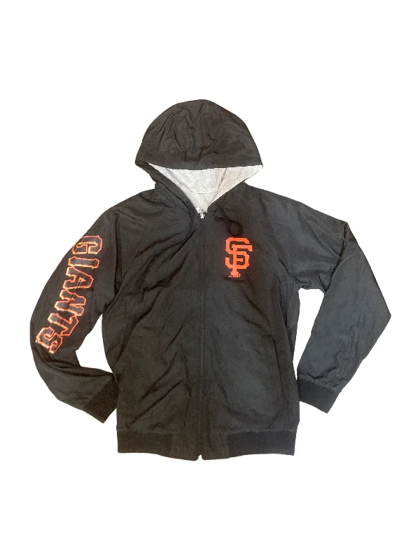 Price Buster GIII San Francisco Giants Wild Pitch Full Zip Reversible Jacket