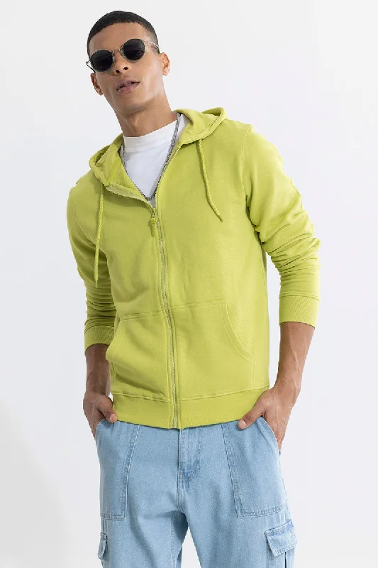 Rollick Green Hoodie