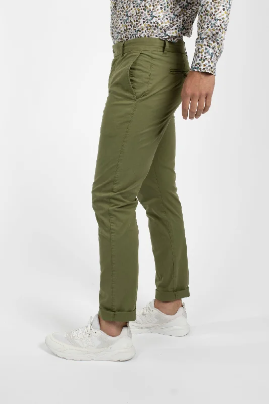 Kelp Cotton Chino Pant