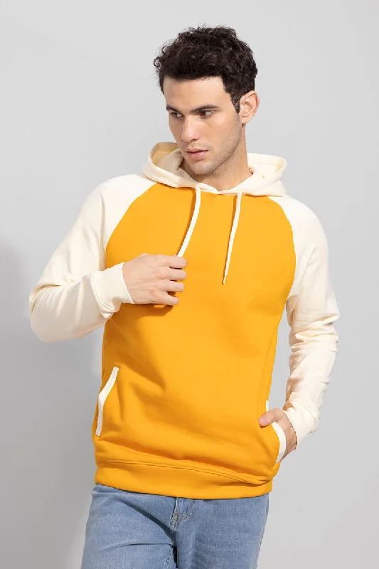 Calido Mustard Fleeced Hoodie